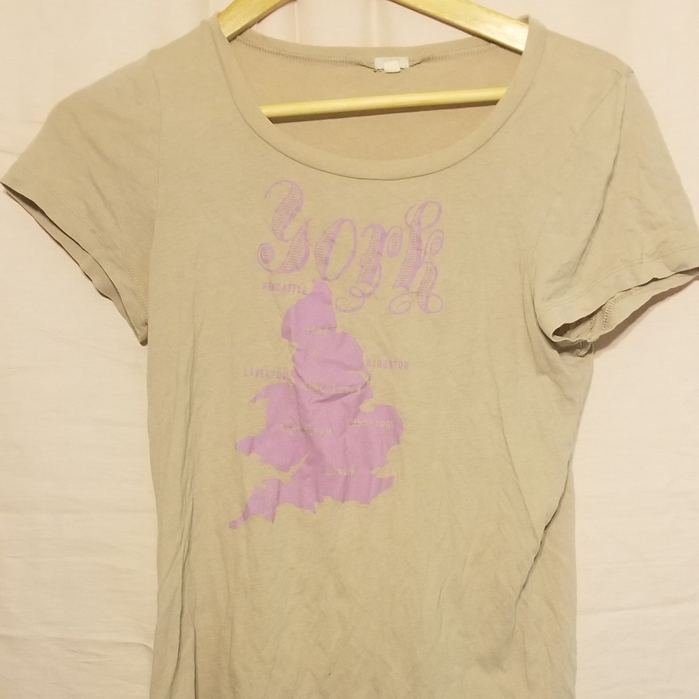 j. crew york tee shirt